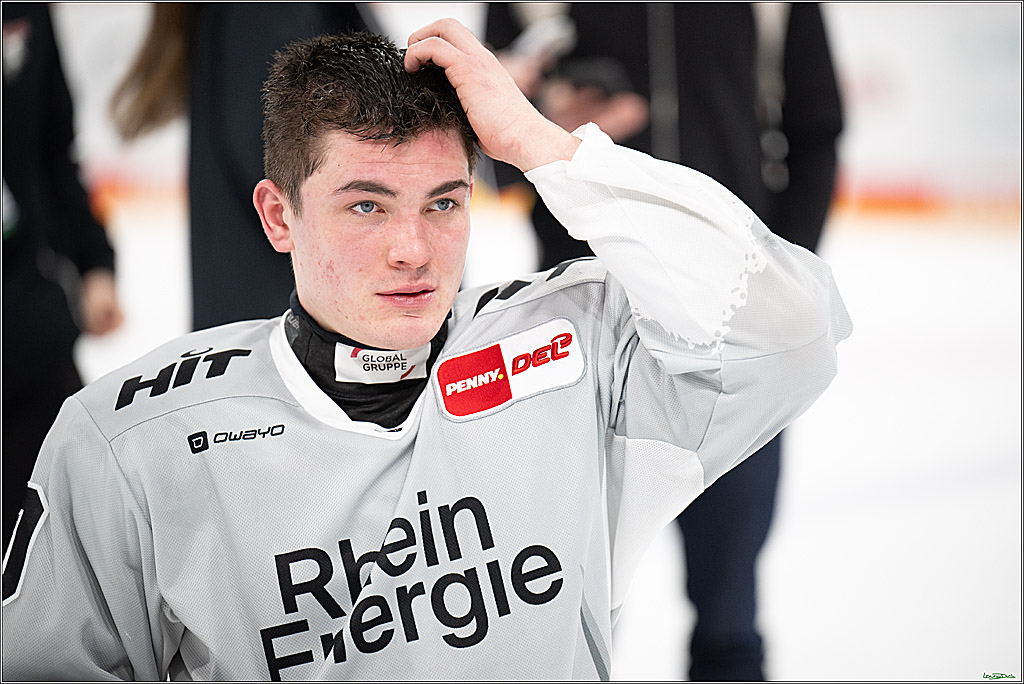 PENNY DEL; Duesseldorfer EG- Koelner Haie; Duesseldorf, 24.01.2025